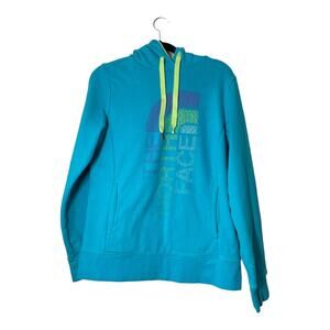 The North Face Blue Sweatshirt Hoodie Womens Medium